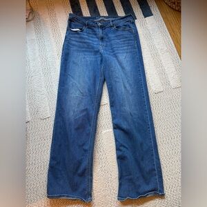 Old navy, wide leg, high rise jeans, size Tall 16